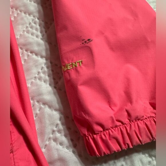 The North Face Hyvent Pink Rain Jacket Youth Large Windbreaker Waterproof Coat - Picture 5 of 8